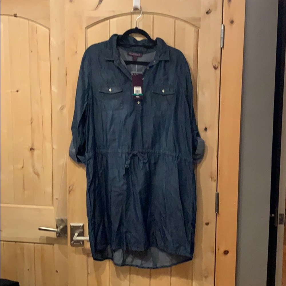 Gloria Vanderbilt Light Denim Dress